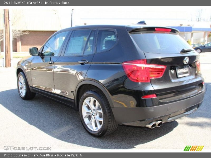 Jet Black / Black 2014 BMW X3 xDrive35i