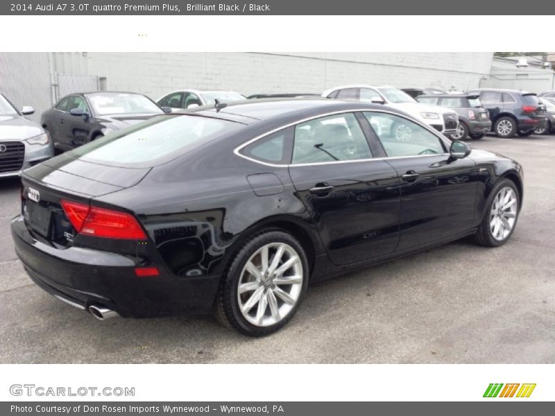 Brilliant Black / Black 2014 Audi A7 3.0T quattro Premium Plus