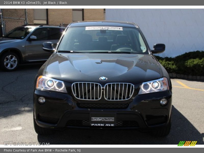 Jet Black / Black 2014 BMW X3 xDrive35i