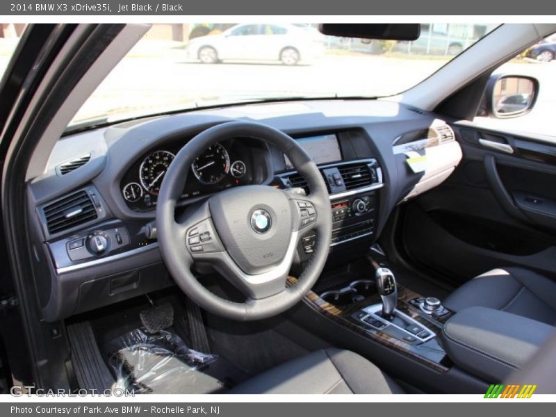 Jet Black / Black 2014 BMW X3 xDrive35i