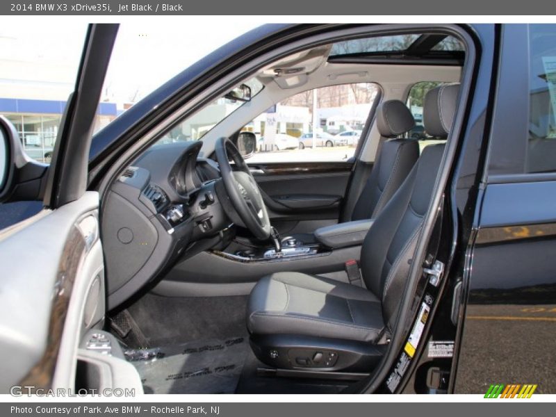 Jet Black / Black 2014 BMW X3 xDrive35i