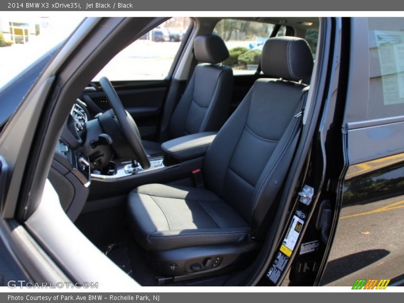 Jet Black / Black 2014 BMW X3 xDrive35i