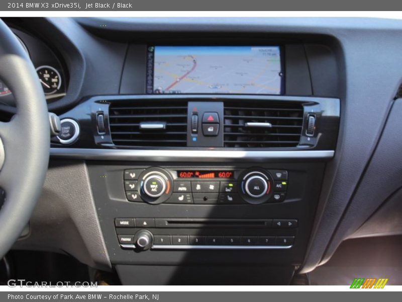 Jet Black / Black 2014 BMW X3 xDrive35i