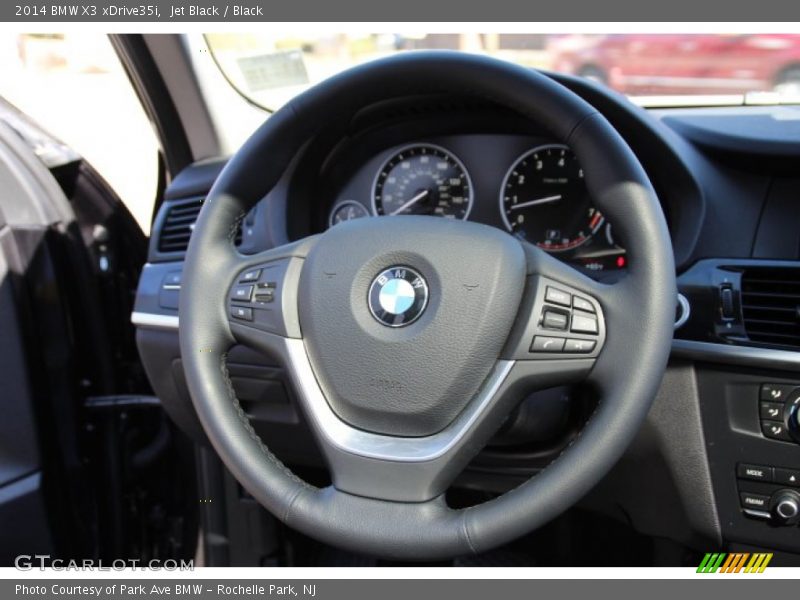 Jet Black / Black 2014 BMW X3 xDrive35i
