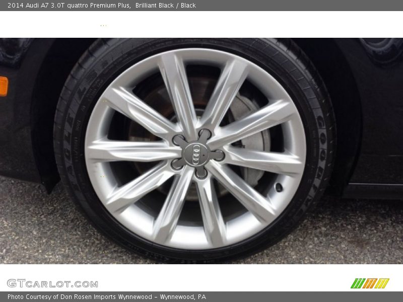 Brilliant Black / Black 2014 Audi A7 3.0T quattro Premium Plus