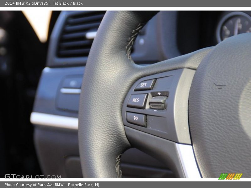 Jet Black / Black 2014 BMW X3 xDrive35i