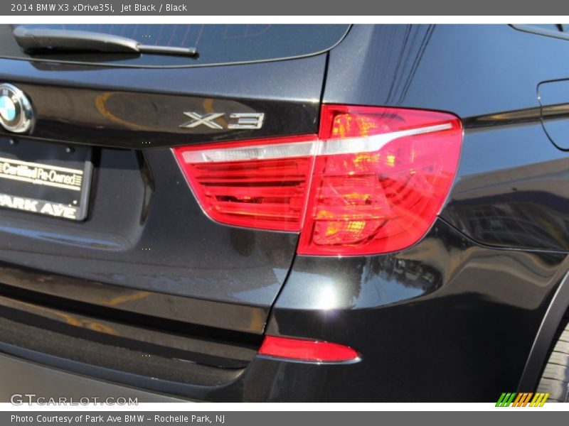 Jet Black / Black 2014 BMW X3 xDrive35i
