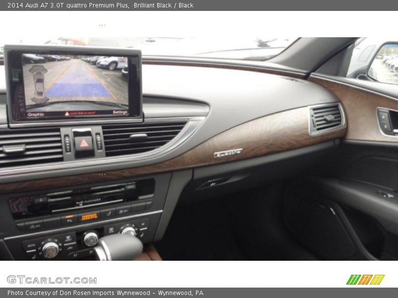 Brilliant Black / Black 2014 Audi A7 3.0T quattro Premium Plus