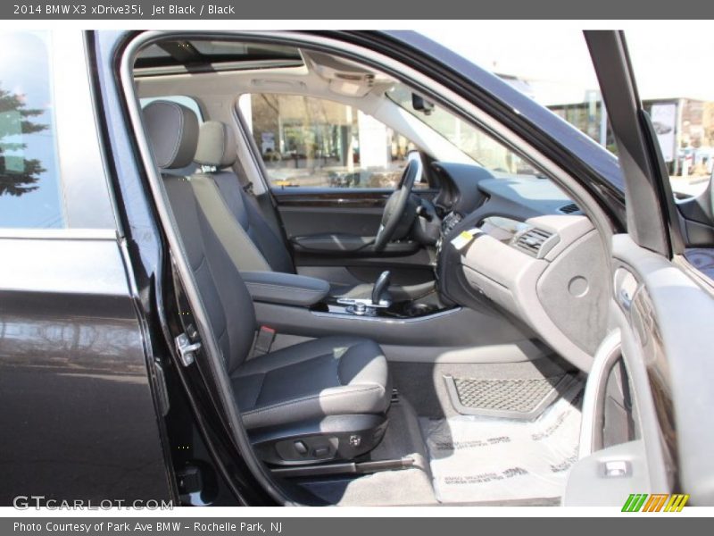 Jet Black / Black 2014 BMW X3 xDrive35i