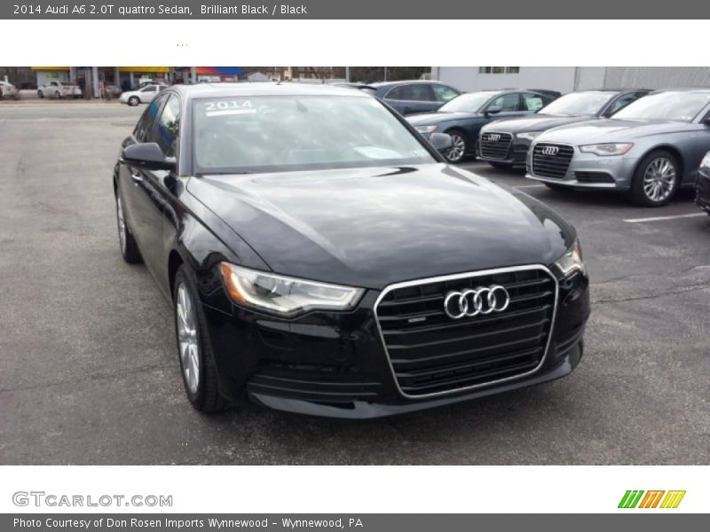 Brilliant Black / Black 2014 Audi A6 2.0T quattro Sedan