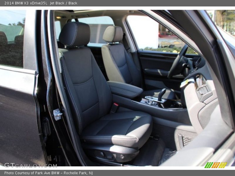 Jet Black / Black 2014 BMW X3 xDrive35i