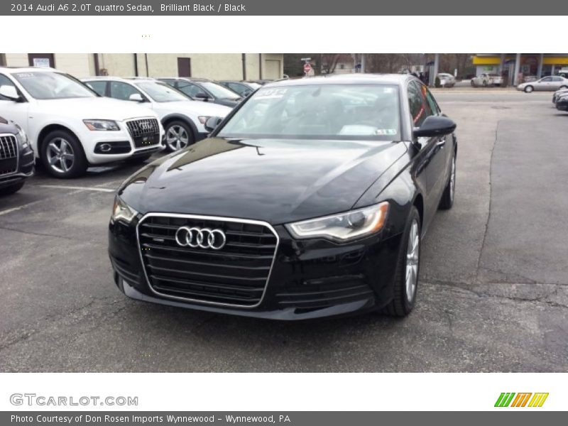 Brilliant Black / Black 2014 Audi A6 2.0T quattro Sedan