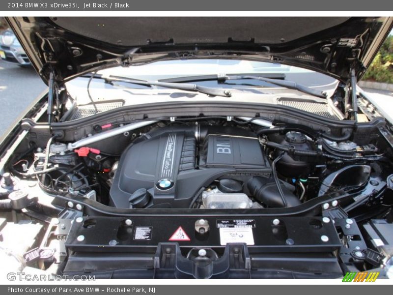 Jet Black / Black 2014 BMW X3 xDrive35i