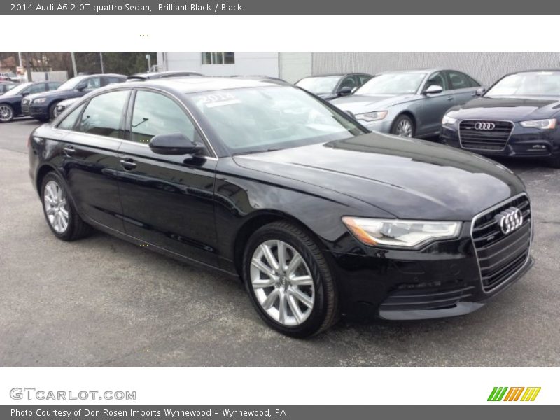 Brilliant Black / Black 2014 Audi A6 2.0T quattro Sedan