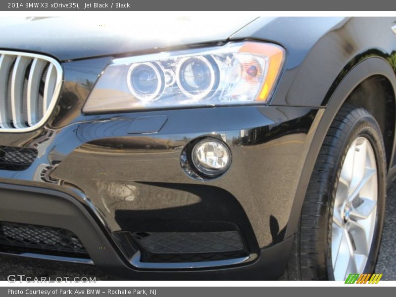 Jet Black / Black 2014 BMW X3 xDrive35i