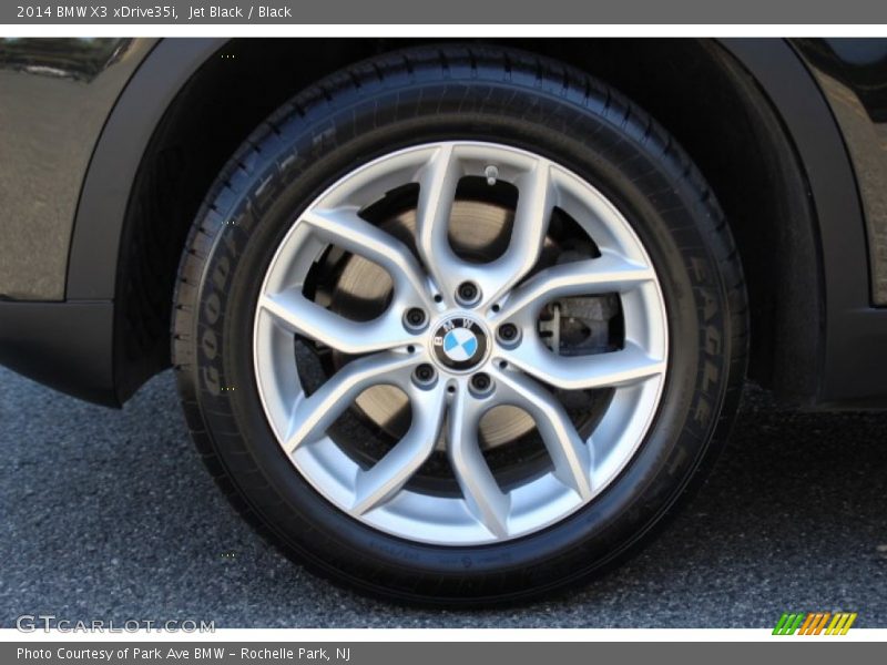Jet Black / Black 2014 BMW X3 xDrive35i