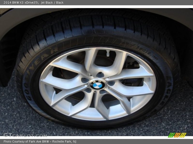 Jet Black / Black 2014 BMW X3 xDrive35i