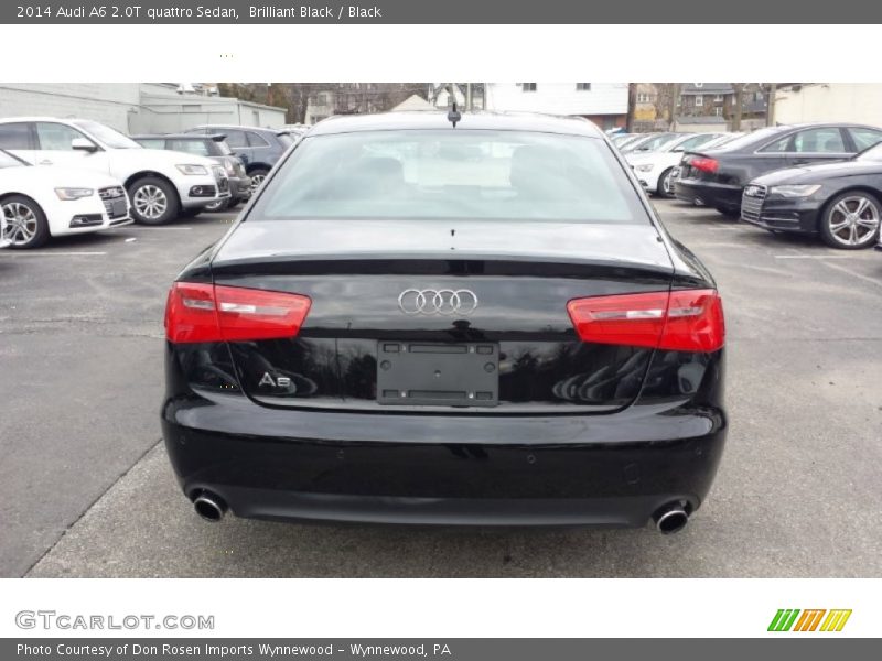 Brilliant Black / Black 2014 Audi A6 2.0T quattro Sedan