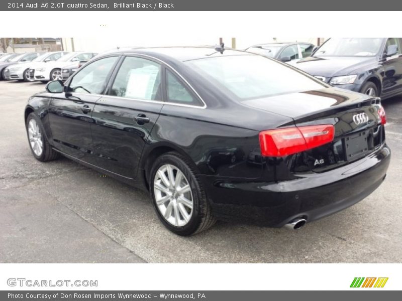 Brilliant Black / Black 2014 Audi A6 2.0T quattro Sedan