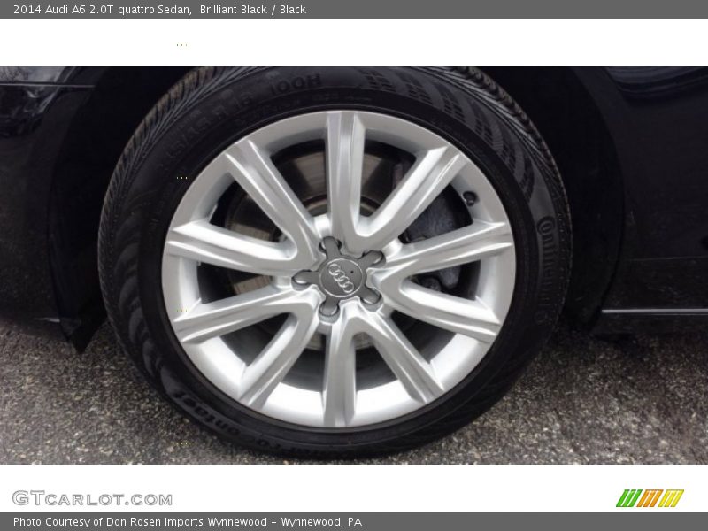 Brilliant Black / Black 2014 Audi A6 2.0T quattro Sedan