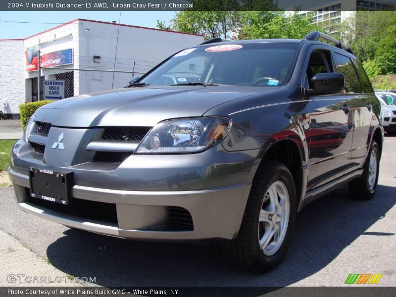 Urban Gray Pearl / Charcoal 2004 Mitsubishi Outlander LS AWD