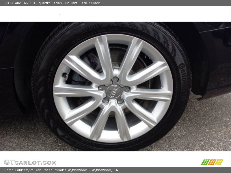 Brilliant Black / Black 2014 Audi A6 2.0T quattro Sedan