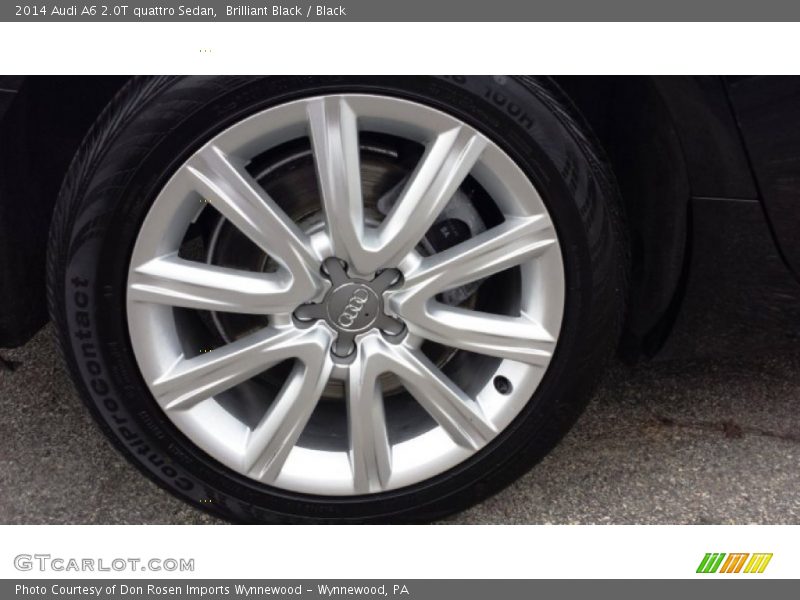 Brilliant Black / Black 2014 Audi A6 2.0T quattro Sedan
