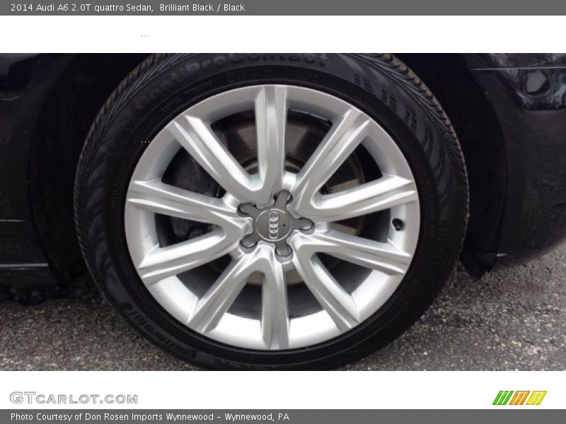 Brilliant Black / Black 2014 Audi A6 2.0T quattro Sedan