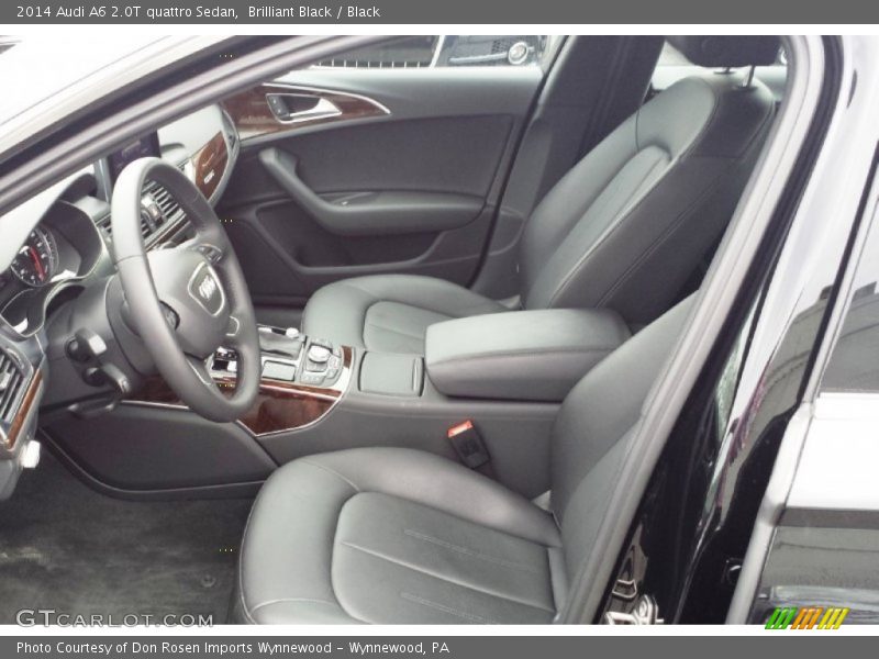 Brilliant Black / Black 2014 Audi A6 2.0T quattro Sedan