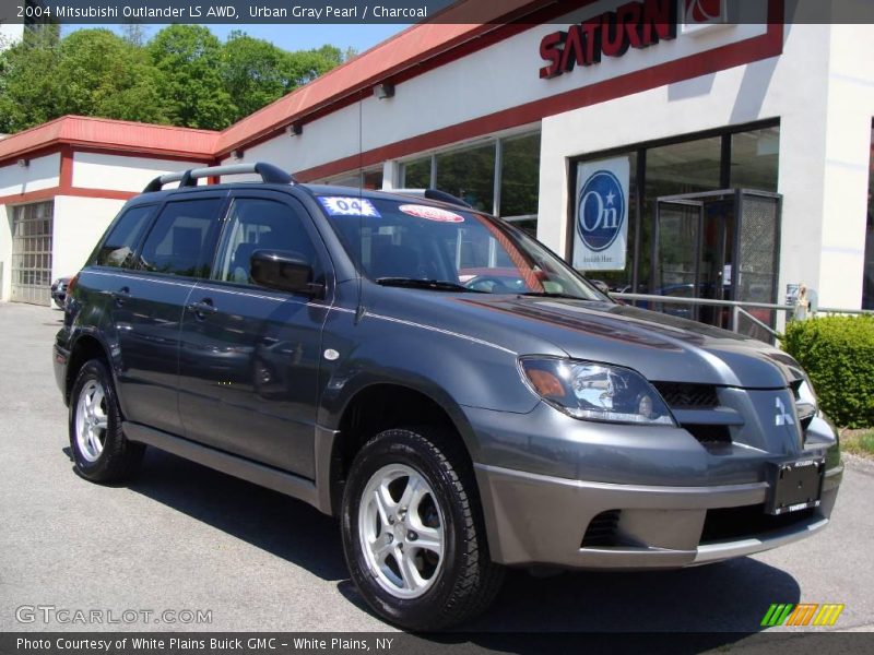 Urban Gray Pearl / Charcoal 2004 Mitsubishi Outlander LS AWD