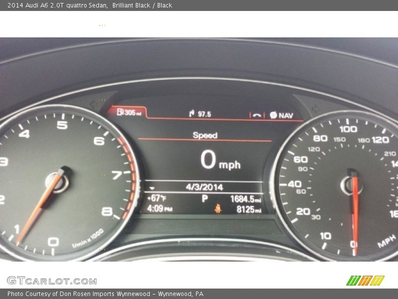 Brilliant Black / Black 2014 Audi A6 2.0T quattro Sedan