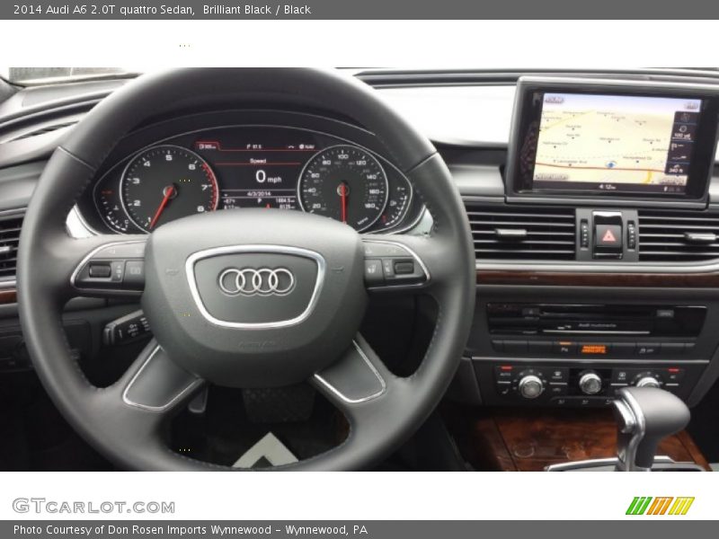 Brilliant Black / Black 2014 Audi A6 2.0T quattro Sedan