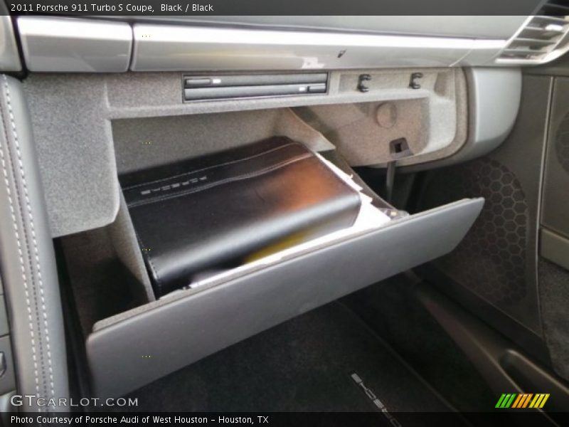Black / Black 2011 Porsche 911 Turbo S Coupe