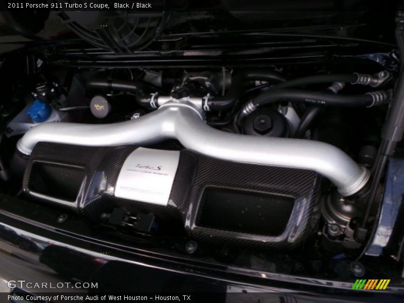 Black / Black 2011 Porsche 911 Turbo S Coupe
