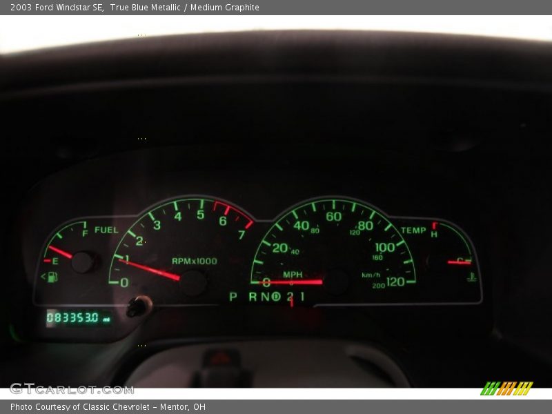  2003 Windstar SE SE Gauges