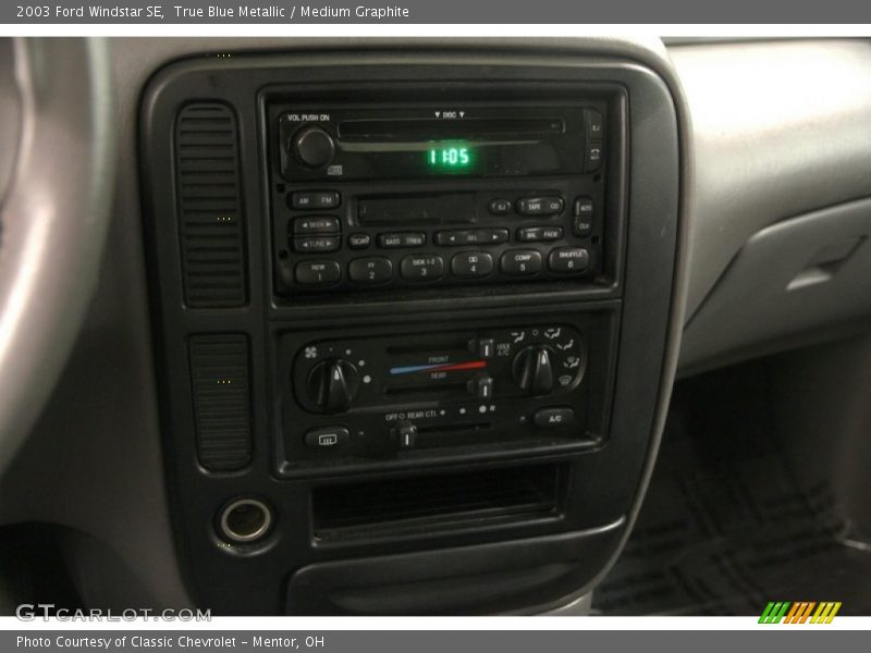 Controls of 2003 Windstar SE
