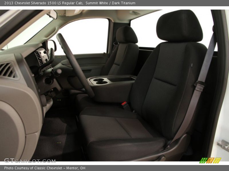 Summit White / Dark Titanium 2013 Chevrolet Silverado 1500 LS Regular Cab