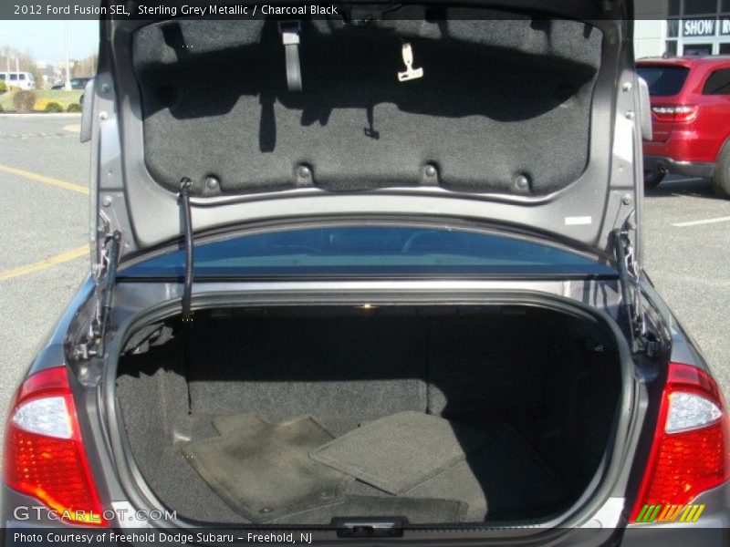 Sterling Grey Metallic / Charcoal Black 2012 Ford Fusion SEL