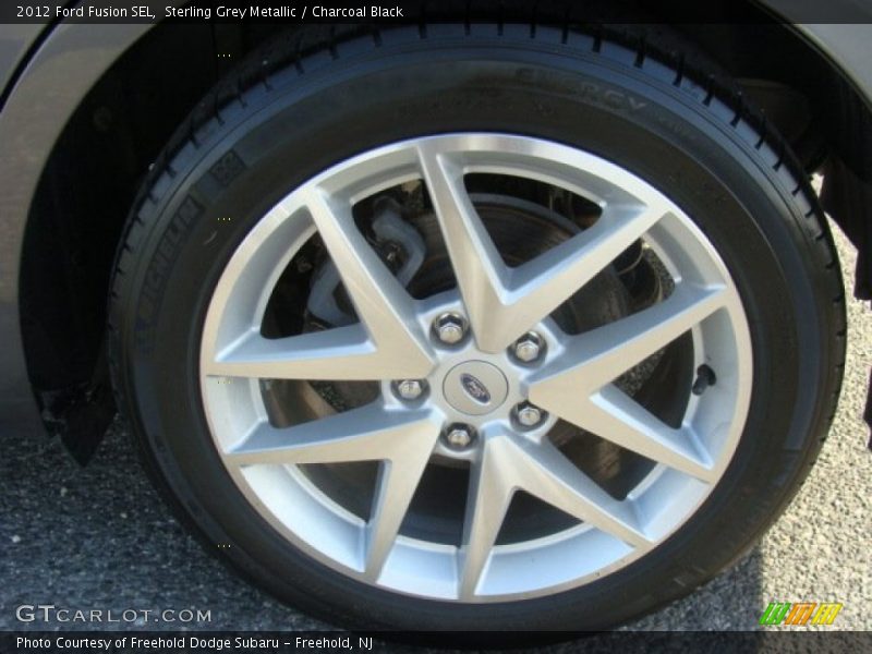 Sterling Grey Metallic / Charcoal Black 2012 Ford Fusion SEL