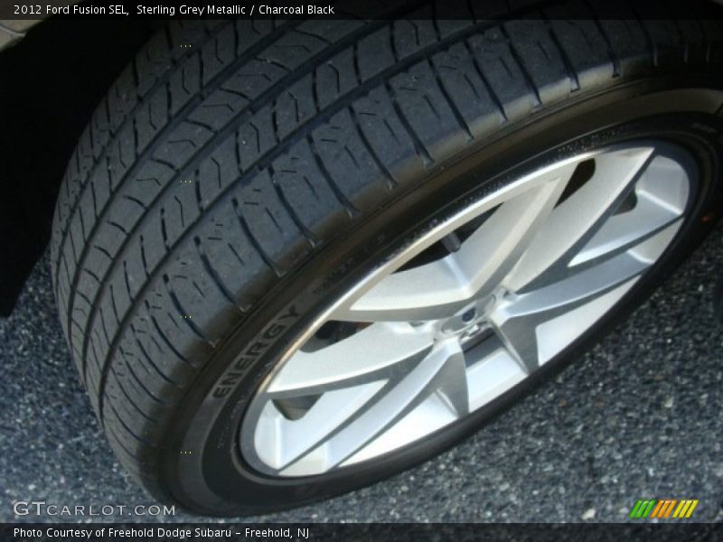 Sterling Grey Metallic / Charcoal Black 2012 Ford Fusion SEL