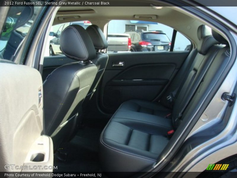 Sterling Grey Metallic / Charcoal Black 2012 Ford Fusion SEL