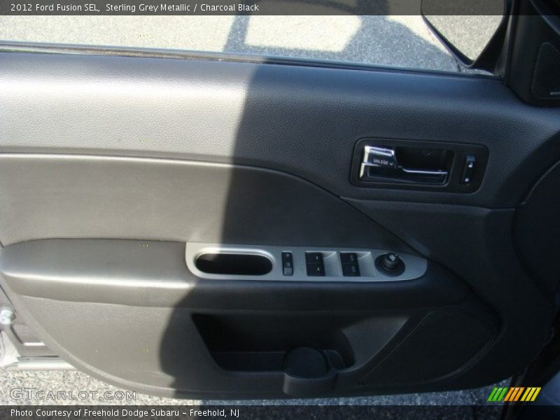 Sterling Grey Metallic / Charcoal Black 2012 Ford Fusion SEL