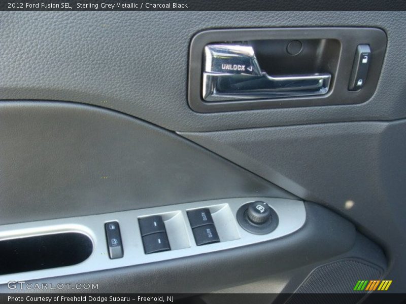 Sterling Grey Metallic / Charcoal Black 2012 Ford Fusion SEL