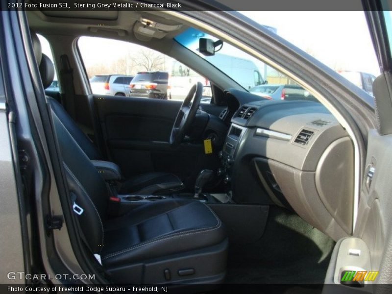Sterling Grey Metallic / Charcoal Black 2012 Ford Fusion SEL