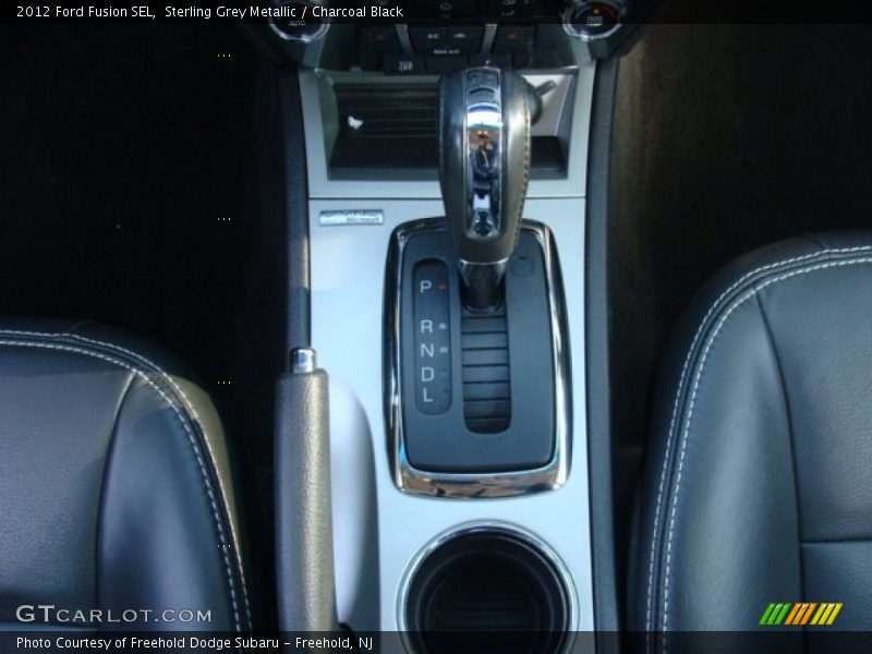 Sterling Grey Metallic / Charcoal Black 2012 Ford Fusion SEL