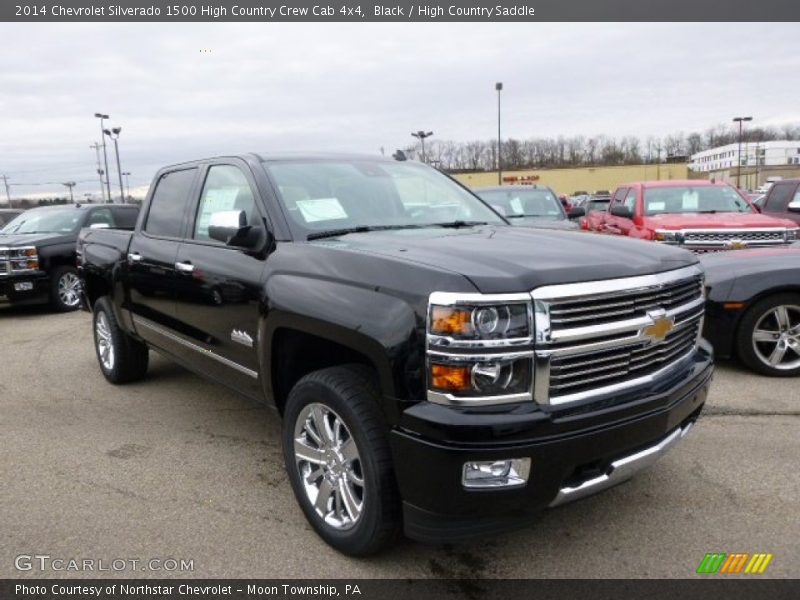 Front 3/4 View of 2014 Silverado 1500 High Country Crew Cab 4x4