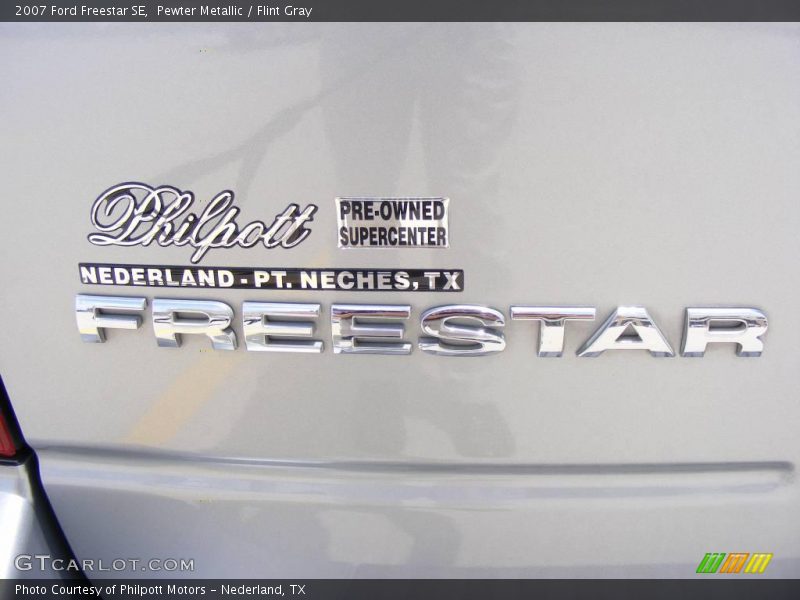 Pewter Metallic / Flint Gray 2007 Ford Freestar SE