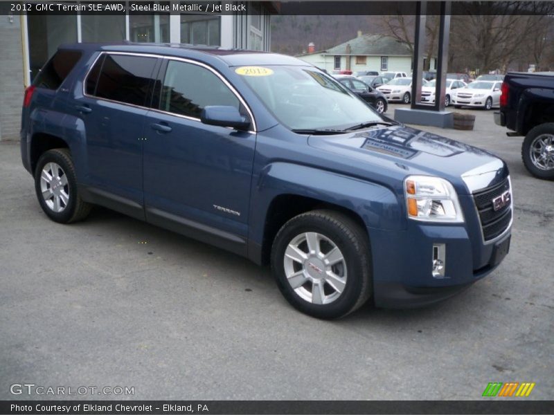 Front 3/4 View of 2012 Terrain SLE AWD