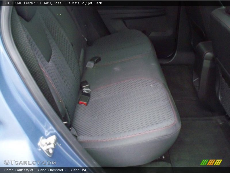 Steel Blue Metallic / Jet Black 2012 GMC Terrain SLE AWD