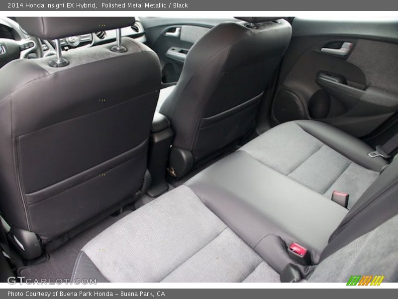 Rear Seat of 2014 Insight EX Hybrid